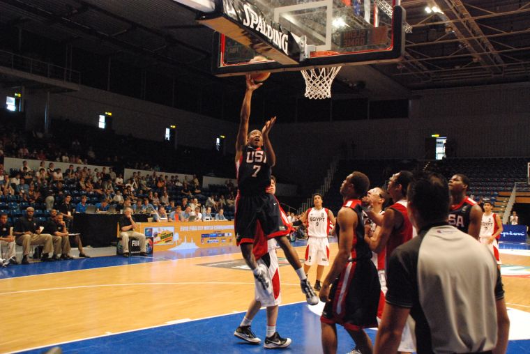 Chasson Randle helps fill up box score as U.S. beats Egypt by 68